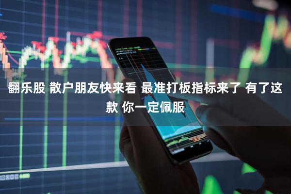 翻乐股 散户朋友快来看 最准打板指标来了 有了这款 你一定佩服